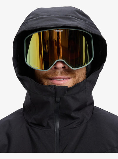 Titano Jacket _ True Black Men's Jackets Quiksilver 