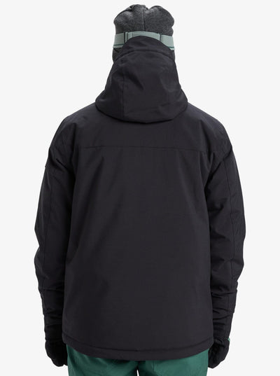 Titano Jacket _ True Black Men's Jackets Quiksilver 