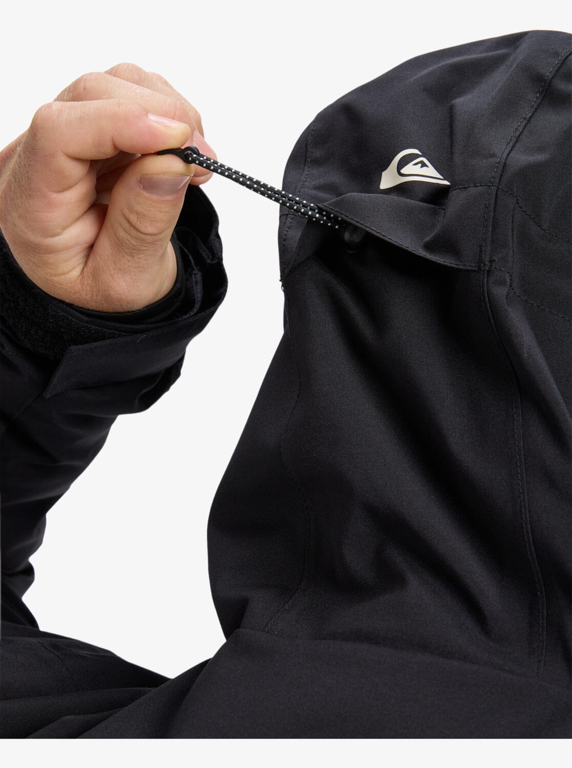 Titano Jacket _ True Black Men's Jackets Quiksilver 