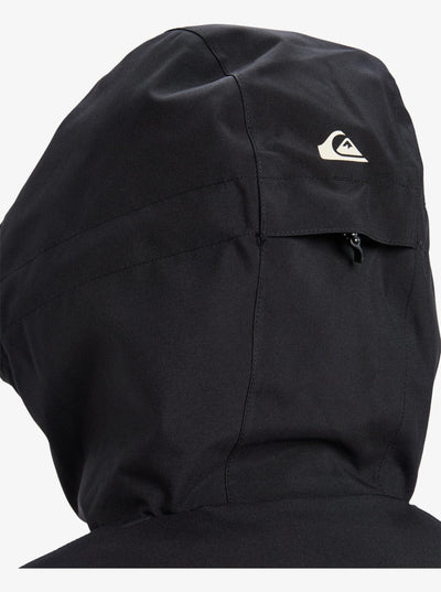 Titano Jacket _ True Black Men's Jackets Quiksilver 