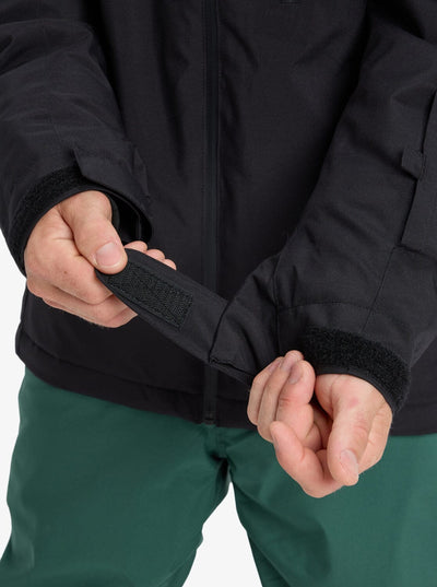 Titano Jacket _ True Black Men's Jackets Quiksilver 