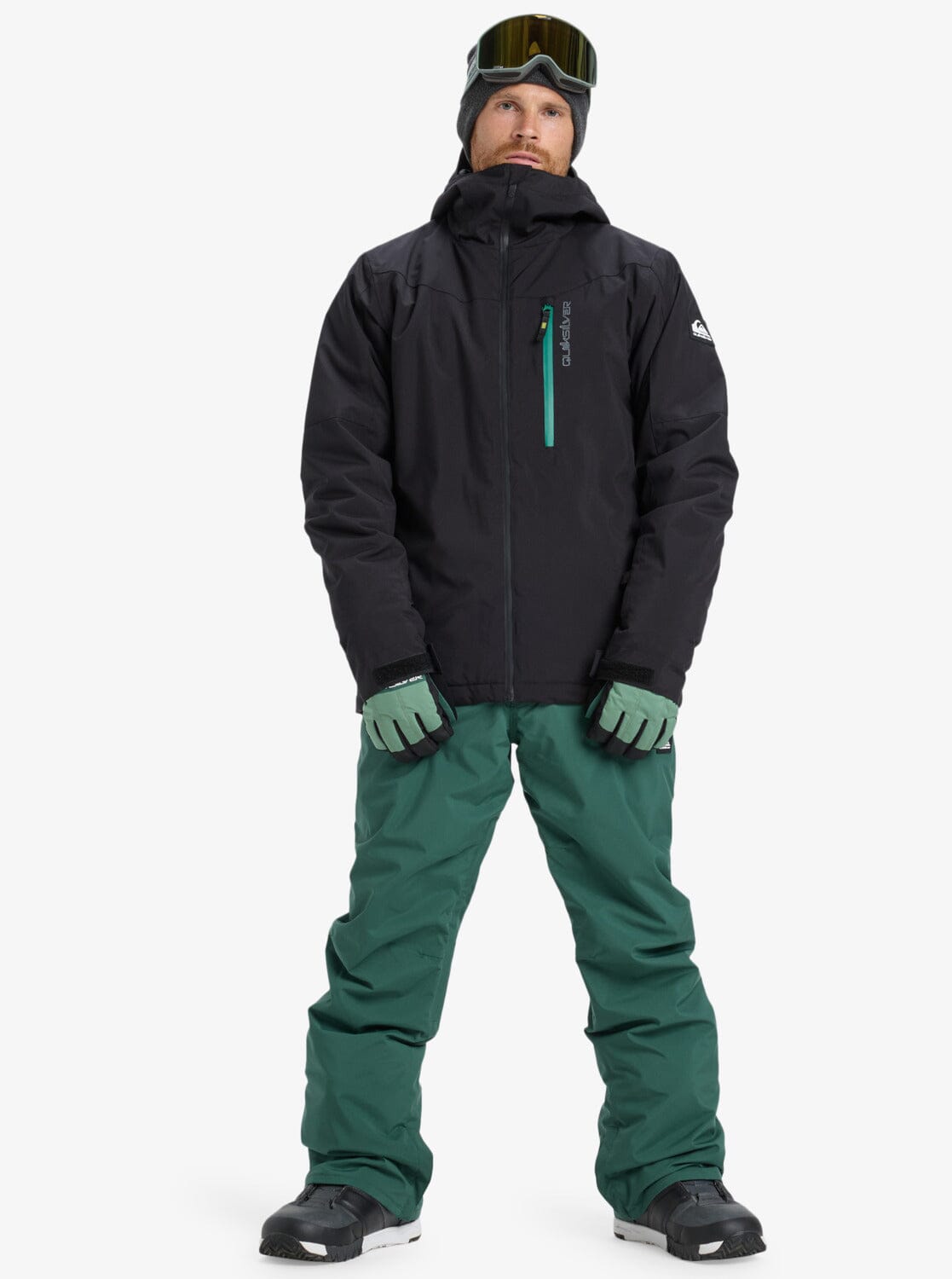 Titano Jacket _ True Black Men's Jackets Quiksilver 