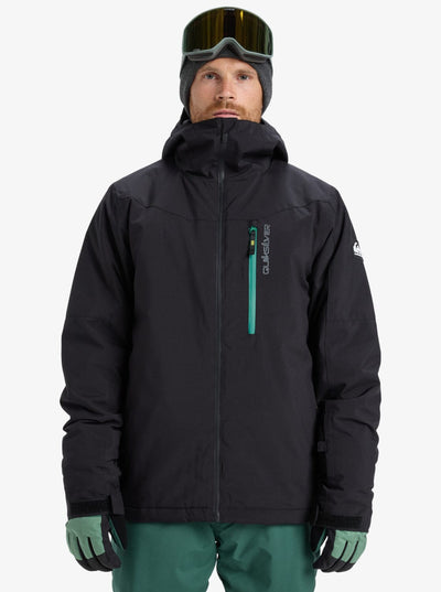 Titano Jacket _ True Black Men's Jackets Quiksilver M 