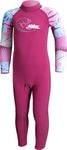 Toddler 2mm Full Suit - Ultraviolet/Floral Children's Wetsuits Alder 1 
