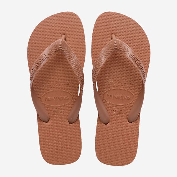 Top Senses - Rust Women's Flipflops,Shoes & Boots Havaianas UK3/4 