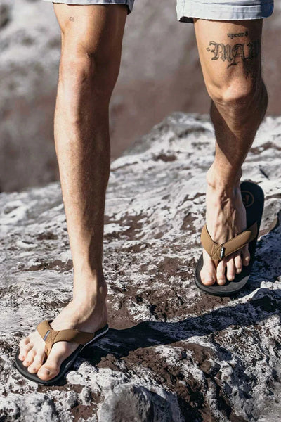 Traa SC Flip Flops - Slate Grey Men's Shoes & Flip Flops Foamlife 