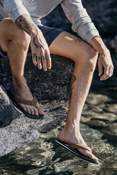 Traa SC Flip Flops - Slate Grey Men's Shoes & Flip Flops Foamlife 