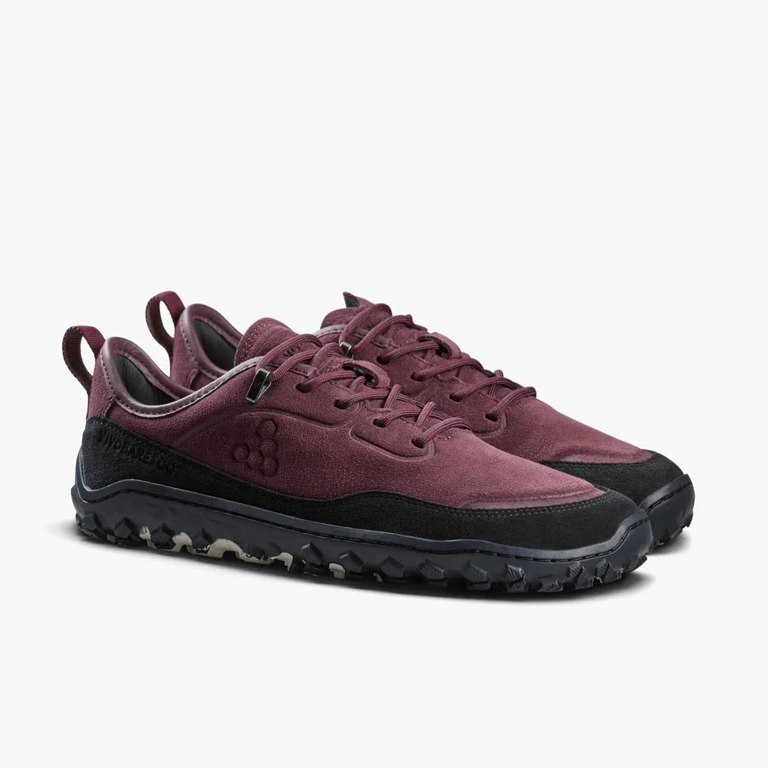 Tracker Leather AT Low II Suede Mens - Fig Men's Shoes & Flip Flops Vivobarefoot 