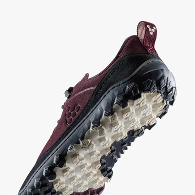 Tracker Leather AT Low II Suede Womens - Fig Women's Flipflops,Shoes & Boots Vivobarefoot 