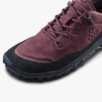 Tracker Leather AT Low II Suede Womens - Fig Women's Flipflops,Shoes & Boots Vivobarefoot 
