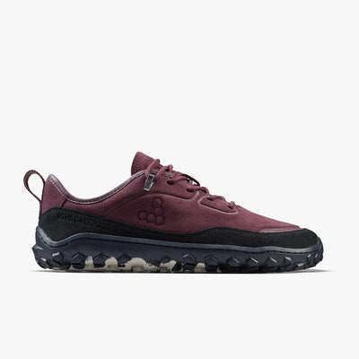 Tracker Leather AT Low II Suede Womens - Fig Women's Flipflops,Shoes & Boots Vivobarefoot UK 5 