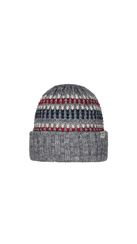 Travvis Beanie - Heather Grey Men's Hats,Caps&Beanies Barts 