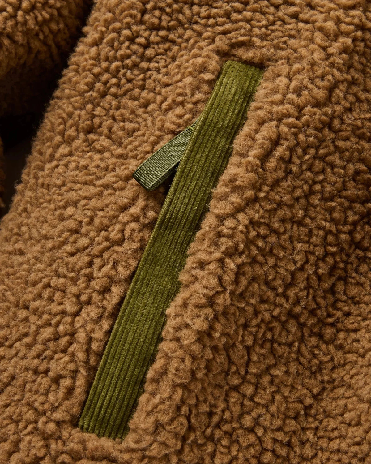 Trekker Deep-Pile Sherpa Fleece - Caramel Men's Jackets Passenger 