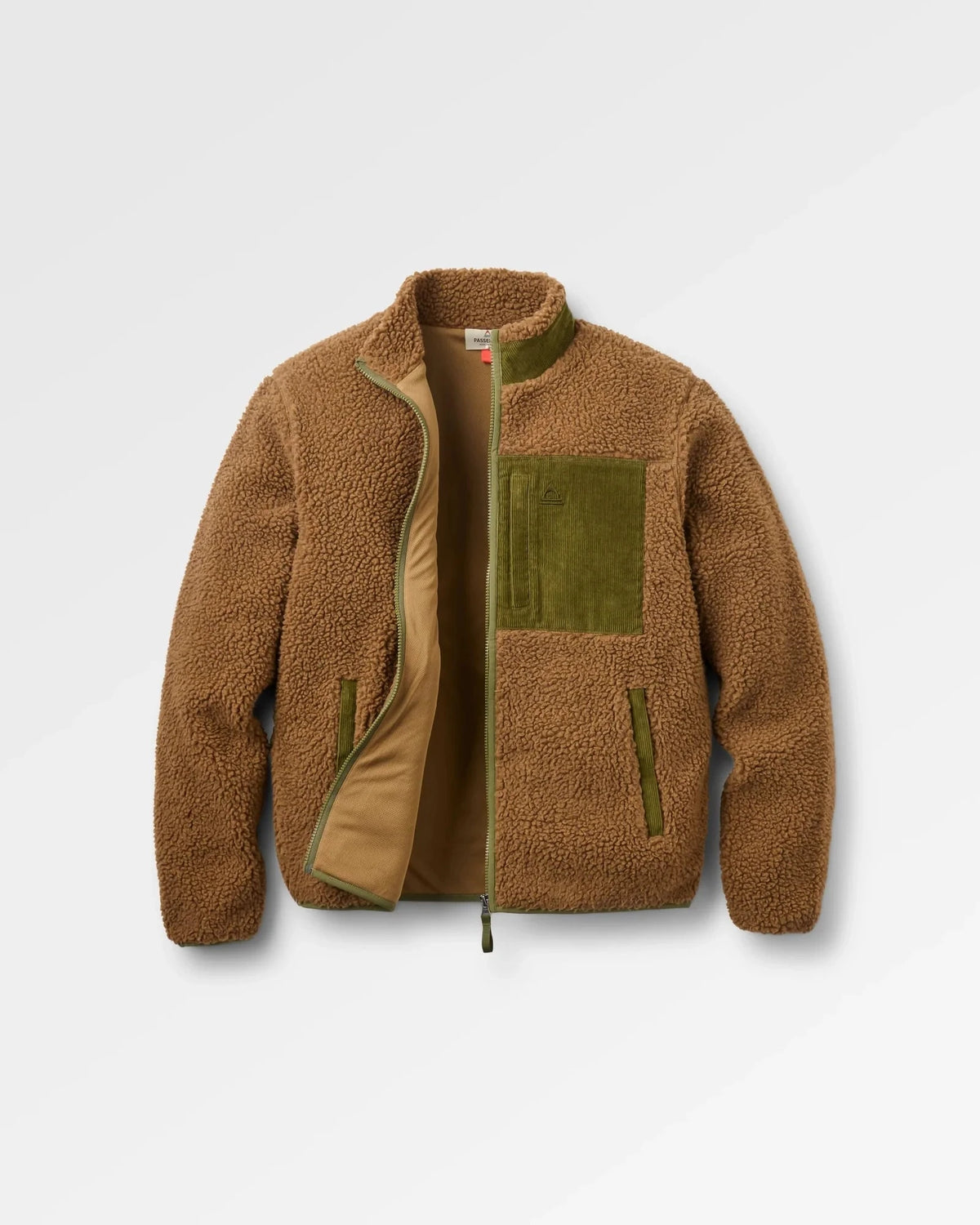 Trekker Deep-Pile Sherpa Fleece - Caramel Men's Jackets Passenger M 