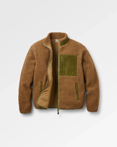 Trekker Deep-Pile Sherpa Fleece - Caramel Men's Jackets Passenger M 