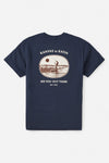 TRIMMING TEE - Polar Navy Men's T-Shirts & Vests Katin 