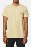 TRIMMING TEE - Sun Yellow Sand Wash Men's T-Shirts & Vests Katin 