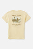 TRIMMING TEE - Sun Yellow Sand Wash Men's T-Shirts & Vests Katin 