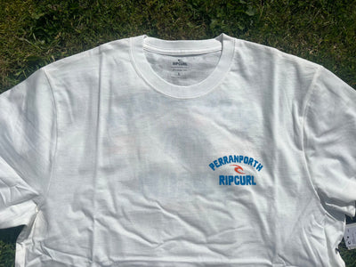 Utopia Perranporth Desto Tee - Bone Men's T-Shirts & Vests Rip Curl 