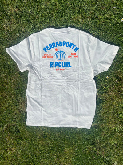 Utopia Perranporth Desto Tee - Bone Men's T-Shirts & Vests Rip Curl 