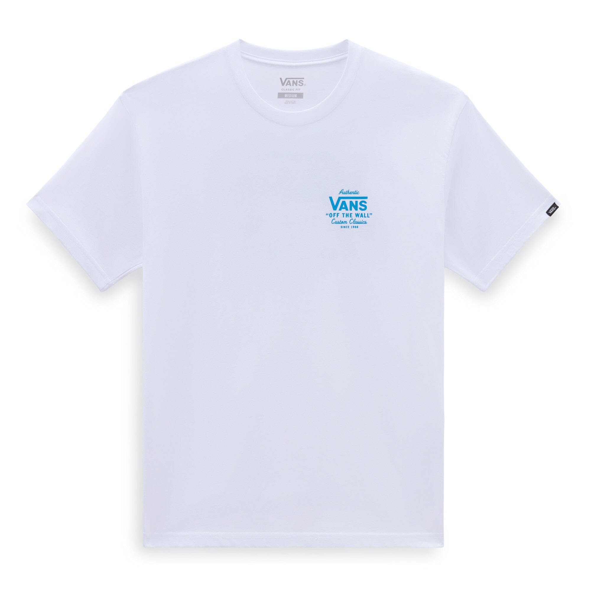 Vans Holder Street Classic Tee - White-Malibu Blue T-Shirts Vans 