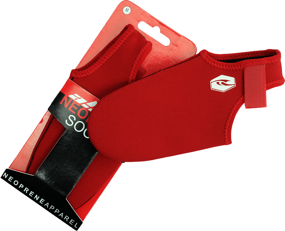Vapour Neoprene Socks Wetsuit Boots Alder Red 2XL Junior 