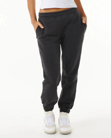 Varsity Pants - Washed Black/Black Women's Jeans & Trousers Rip Curl Women S 