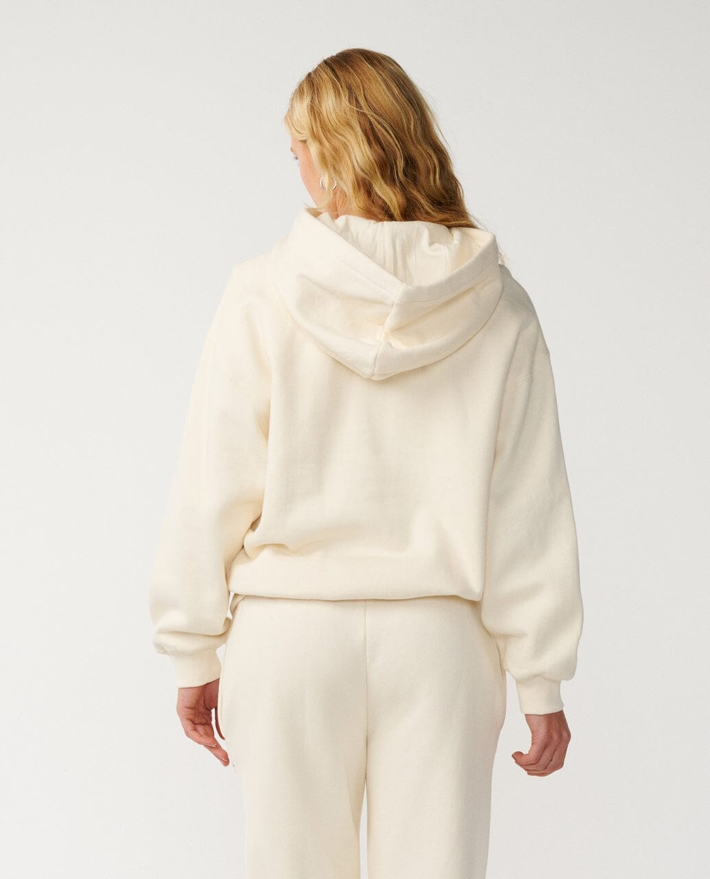 Varsity Sports Oversize Hood - Bone Women's Hoodies & Sweatshirts Rip Curl Women 