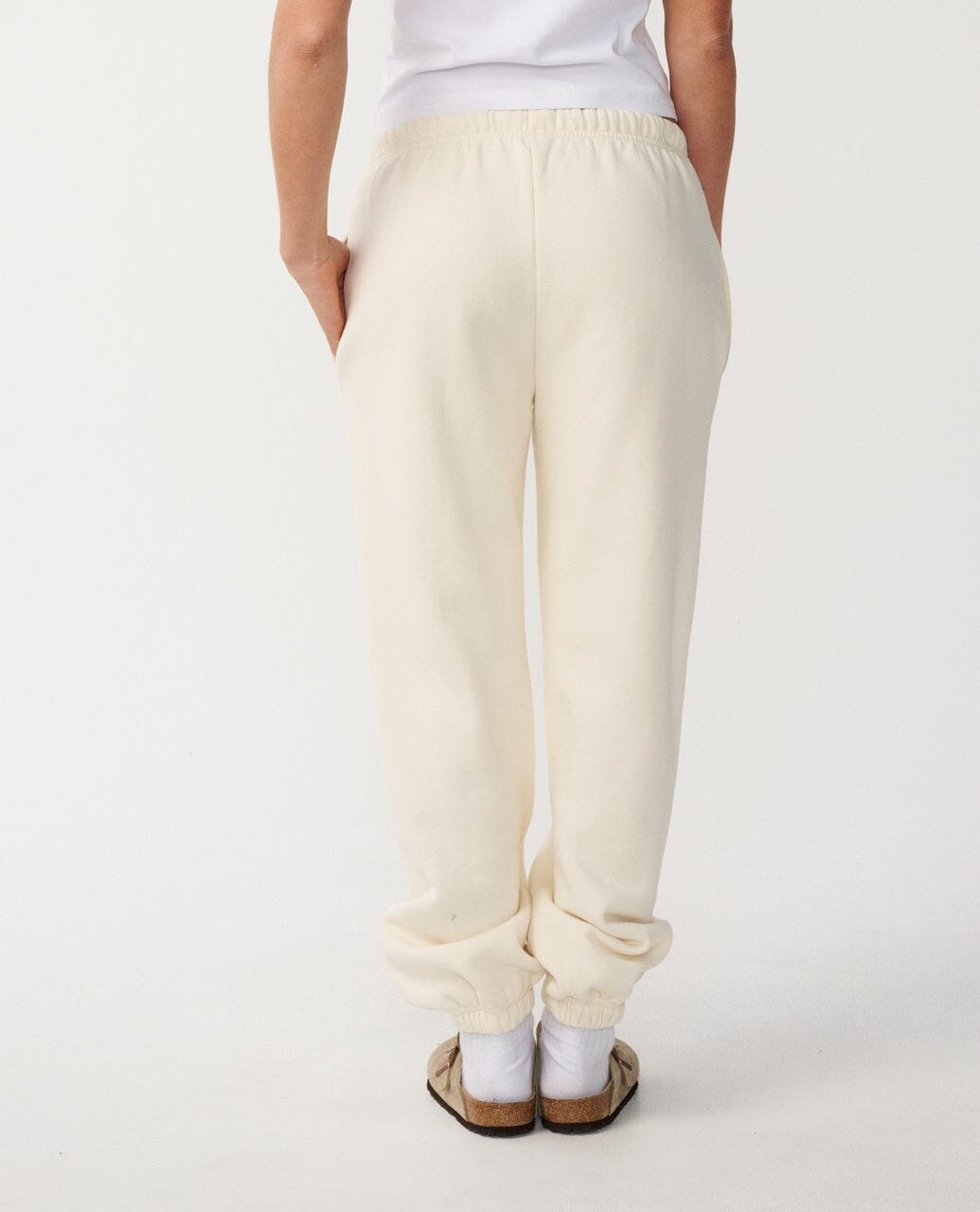 Varsity Sports Track Pant - Bone Women's Jeans & Trousers Rip Curl Women 