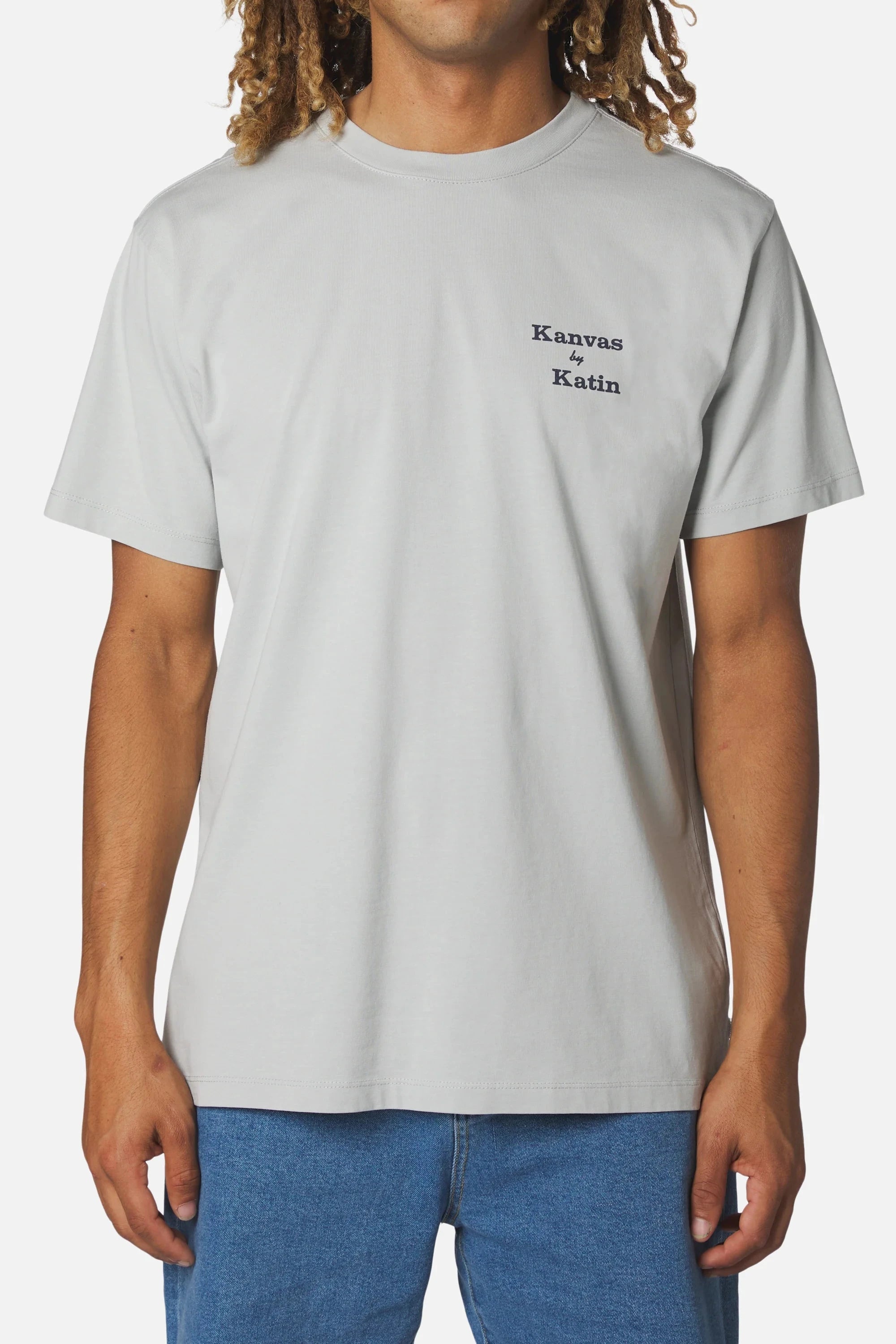 Visage Tee - Light Blue Men's T-Shirts & Vests Katin 
