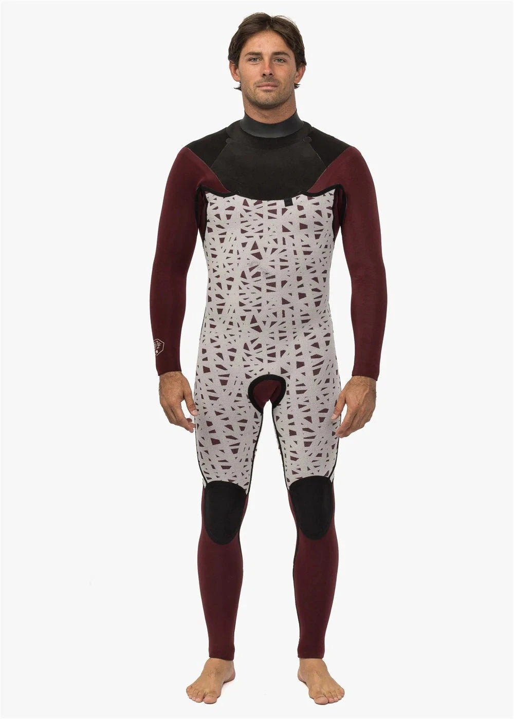 Vissla New Seas 3/2 U-Zip Wetsuit - BLK Wetsuits Vissla 