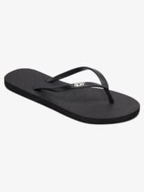 Viva IV - Black Smooth Women's Flipflops,Shoes & Boots Roxy 