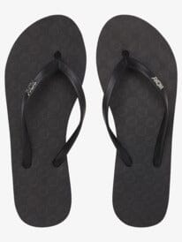 Viva IV - Black Smooth Women's Flipflops,Shoes & Boots Roxy UK 3 
