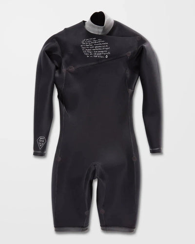 Volcom 2mm Long arm Spring suit - Black Wetsuits Volcom 