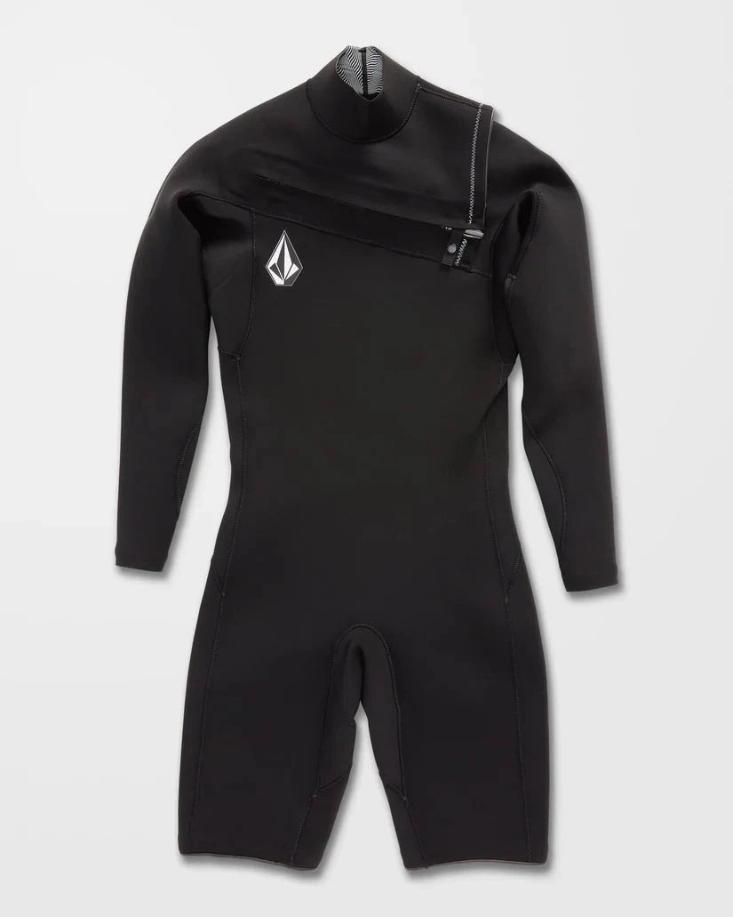 Volcom 2mm Long arm Spring suit - Black Wetsuits Volcom S 