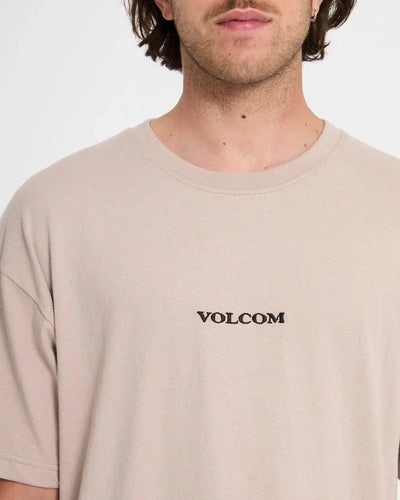 Volcom Stone Tee - Bark Brown Men's T-Shirts & Vests Volcom 