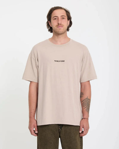 Volcom Stone Tee - Bark Brown Men's T-Shirts & Vests Volcom S 