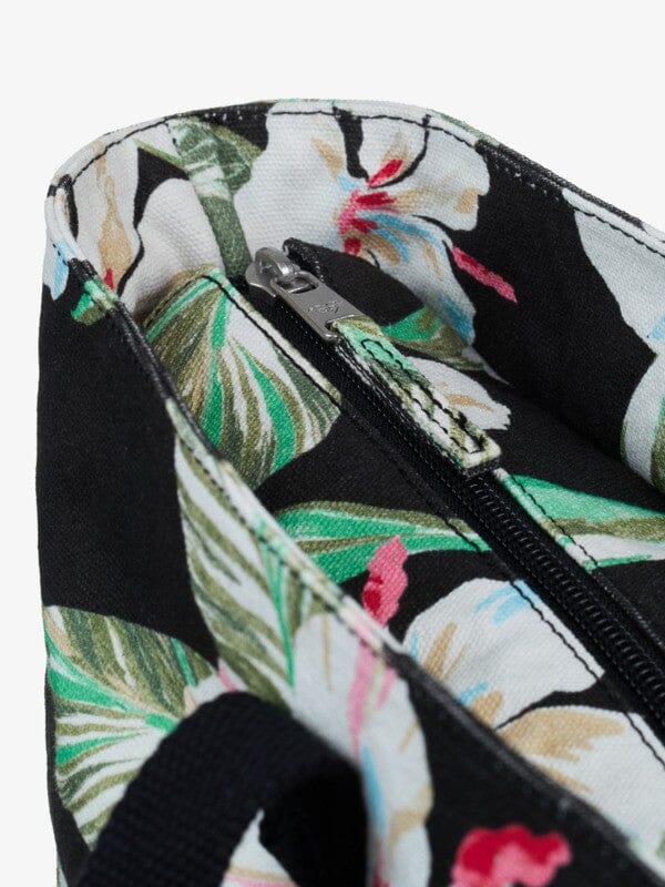 Waikiki Life Tote Bag - Anthracite Spring Charming Bags,Backpacks & Luggage Roxy 