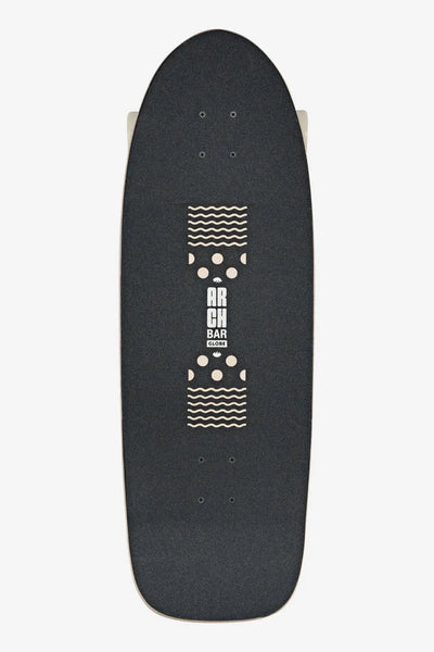 Walrus Surf/Skate Cruiser - Black/Peaking Skateboards Globe 