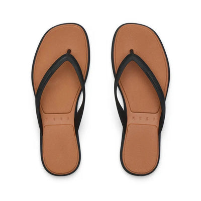 Water Willow Malibu - Black/Tan Women's Flipflops,Shoes & Boots Reef UK 4 