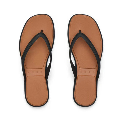 Water Willow Malibu - Black/Tan Women's Flipflops,Shoes & Boots Reef UK 4 