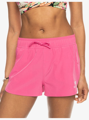 Wave 2 Inch Boardshorts - Shocking Pink Women's Shorts & Boardshorts Roxy XS 