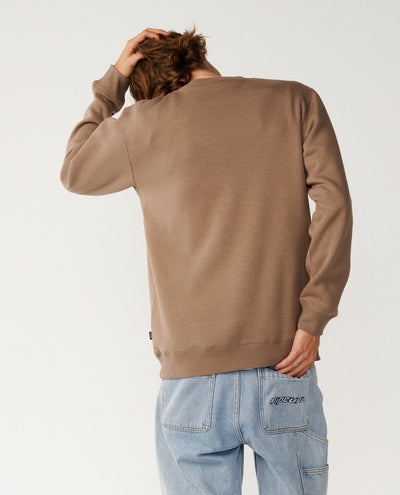 Wetsuit Icon Crew - Walnut Men's Hoodies & Sweatshirts Rip Curl 