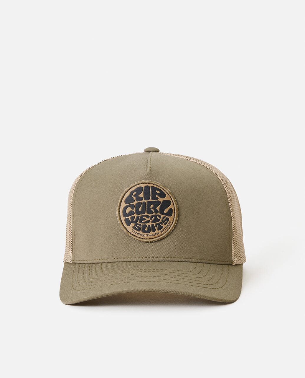 Wetsuit Icon Trucker - Dusty Olive Men's Hats,Caps&Beanies Rip Curl 