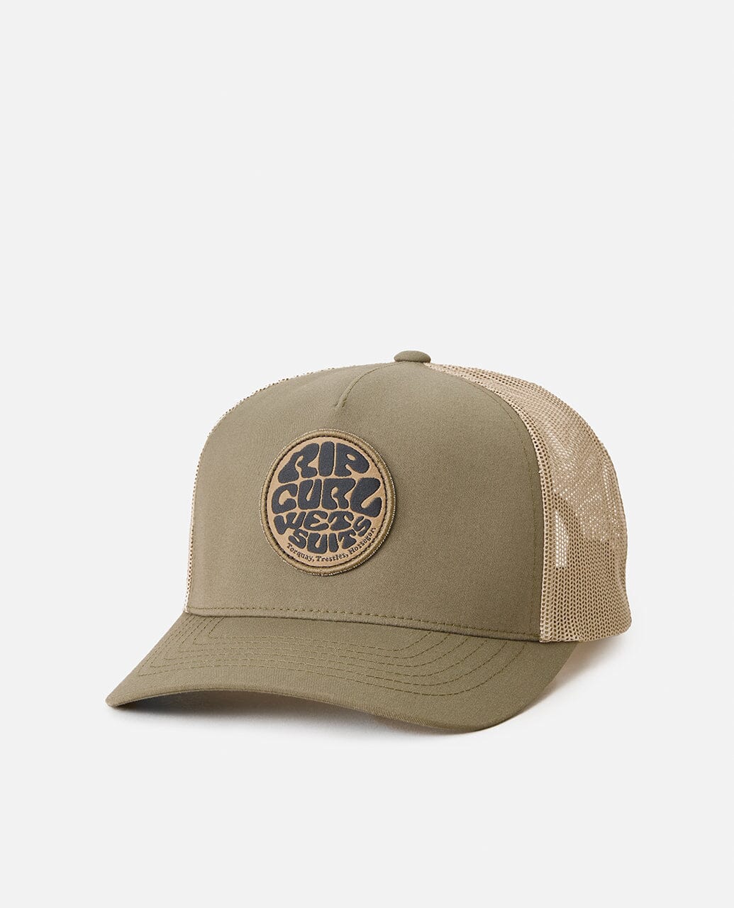 Wetsuit Icon Trucker - Dusty Olive Men's Hats,Caps&Beanies Rip Curl 