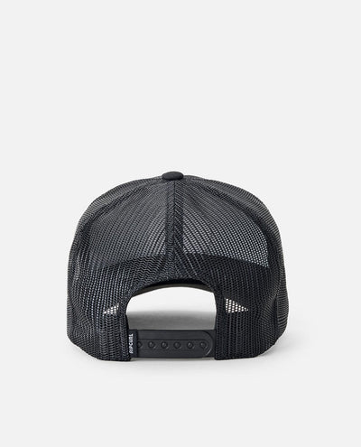 Wetsuit Icon Trucker (Kids) - Washed Black Children's Hats and Caps Rip Curl 