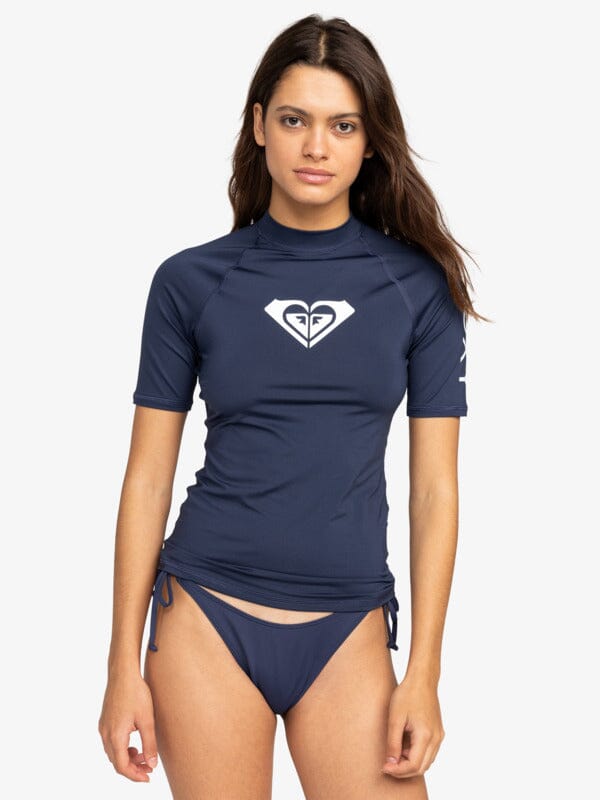 Whole Hearted Short Sleeve Rash vest - Women's Rash Vests/Neoprene Tops Roxy XS 