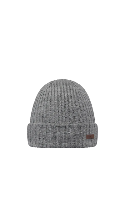Wilbert Turnup - Heather Grey Men's Hats,Caps&Beanies Barts 