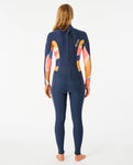 Women Dawn Patrol 4/3 Back Zip Wetsuit - Peach Women's wetsuits Rip Curl women 
