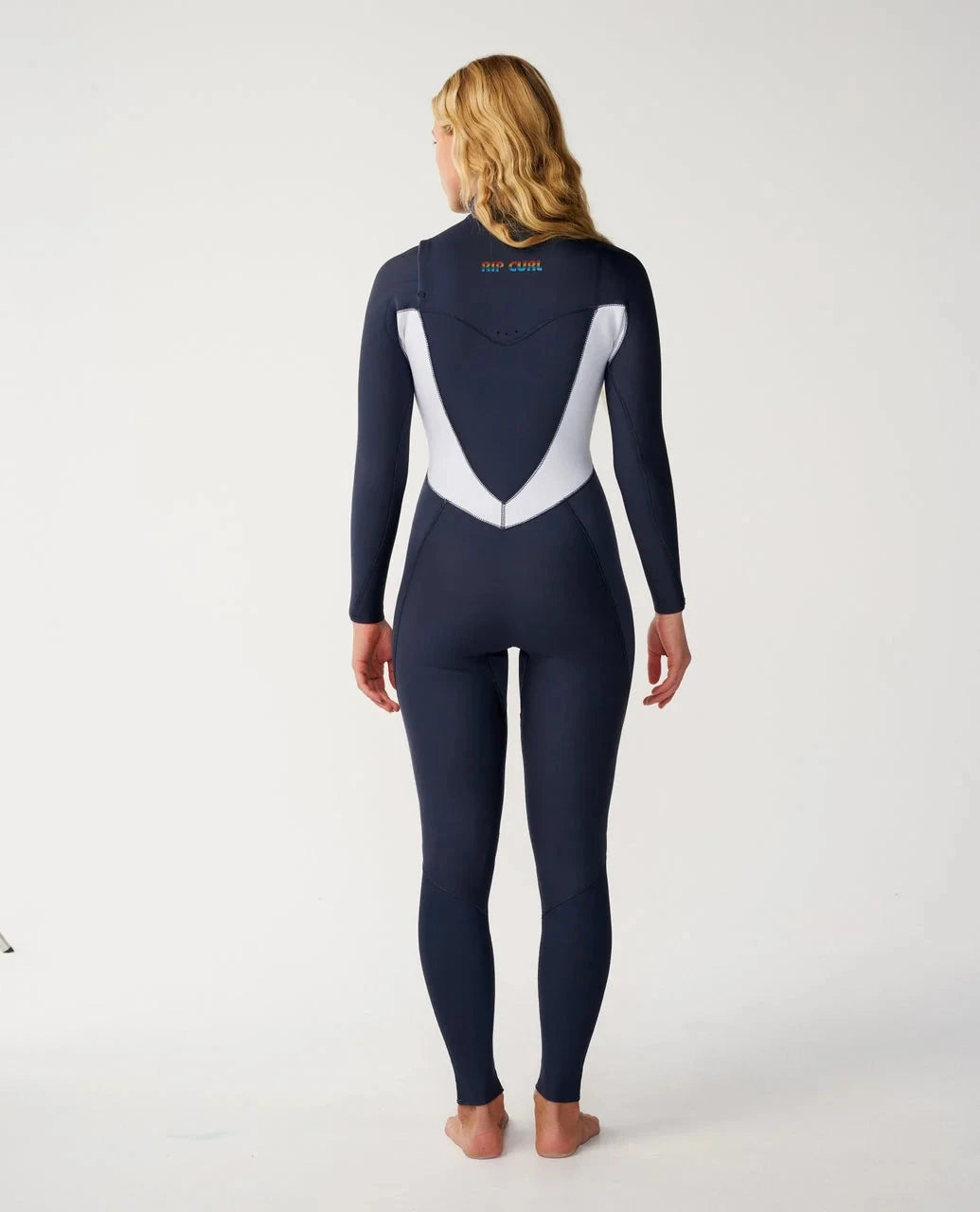 Womens Dawn Patrol 5/4 GB Chest Zip Wetsuit - Slate (2026/27) Women's wetsuits Rip Curl Women 